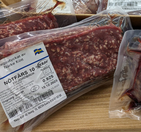 Bild på Nötfärs KRAV fryst ca800g