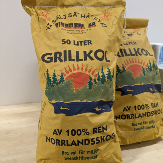 Bild på Grillkol från Vindelkol